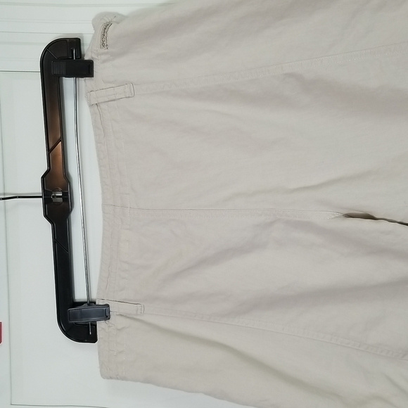 Columbia SZ M Tan Drawstring Lightweight Linen / Cotton Blend Shorts Coastal - Picture 5 of 11